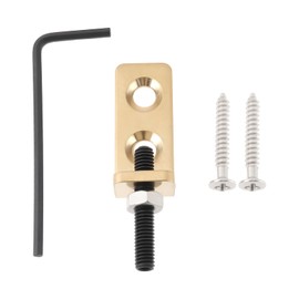 Briny River Brass Guitar Bridges Tremolo Stopper Stabilizer with Screw Wrench Compatible with Floyd Rose