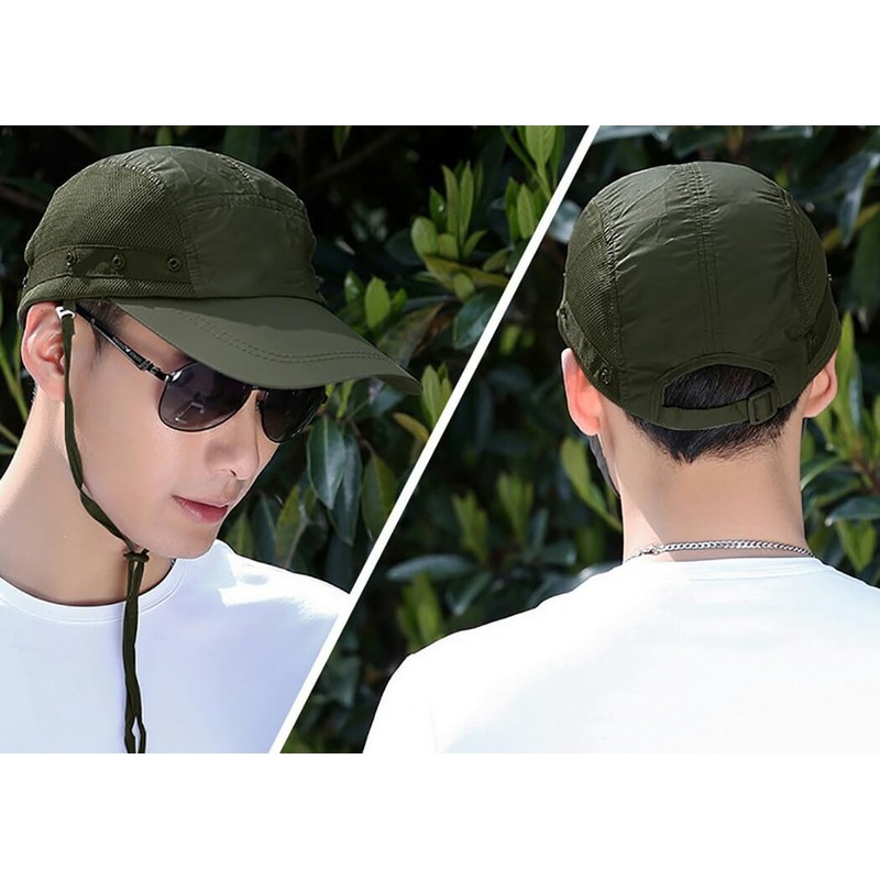 DAYCLOSET hat208 M 360 Degree Sun Protection Hat, Women's, Men's,