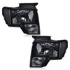 DOTCOM Headlights Assembly, Compatible with 2009-2014 Ford F150 09-14 Headlamp,