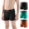Carer 3 Pack Boys Incontinence Underwear Washable Reusable Kids Cotton