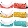 Abbylike 6 Pieces Rat Guinea Pig Hanging Hammock Ferret Cage