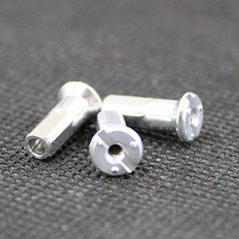 Star Spoke Aluminum Silver (72 Pack) #15 (15AL)