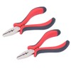 2pcs Hair Extensions Plier Ergonomic Handle Skid Resistance 2 Holes