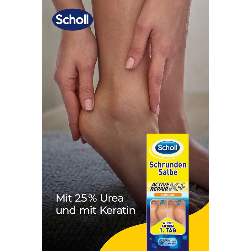Scholl Active Repair K+ Circular Ointment 25 ml - with