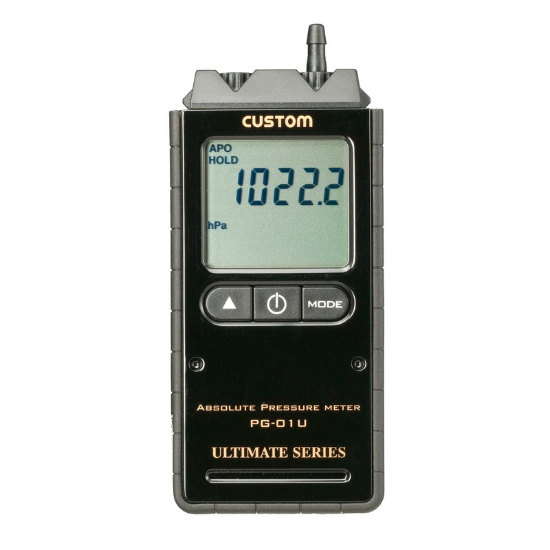 カスタム (CUSTOM) デジタル絶対圧計 ピアノブラック調筐体 PG-01U