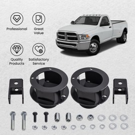 maXpeedingrods 2.5in Front Leveling Lift Kit for Ram 2500 3500 4WD 2013-2022, Suspension Lift Coil Spacers& Shock Extenders