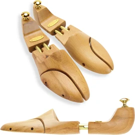 Boot Black Shoe Keeper Shoe Tree Narrow Twin Tube, Men's, beige