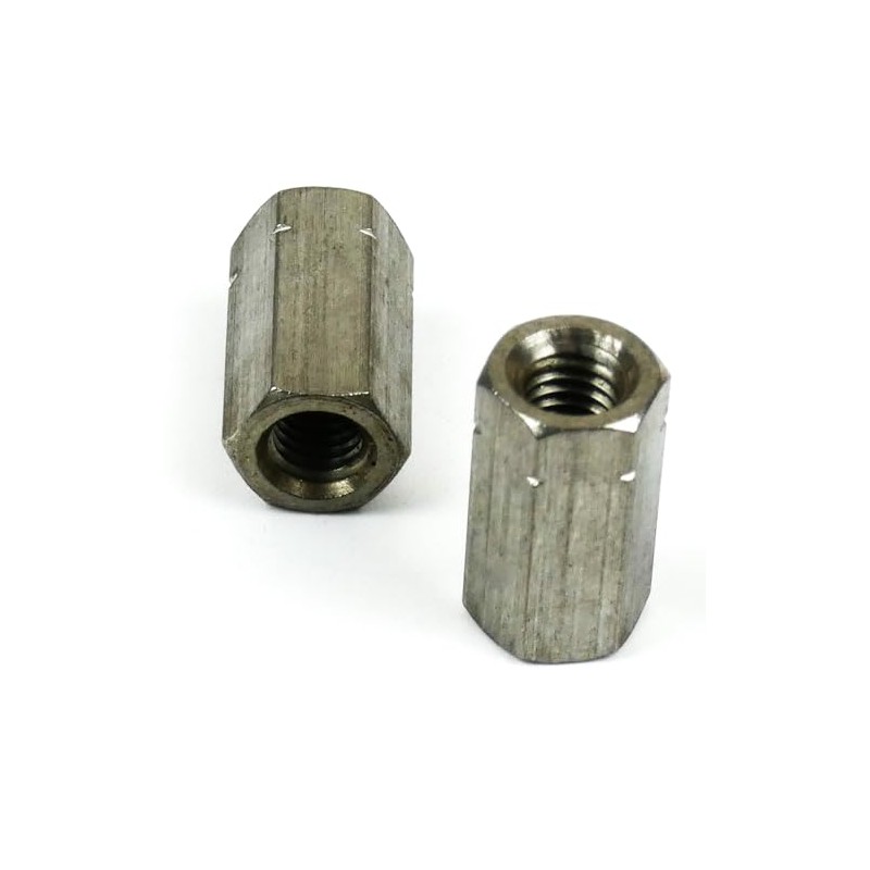 DAUMLINK® Extension nut, 3D high DIN 6334, material V2A stainless