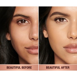 Charlotte Tilbury Beautiful Skin Concealer - Under Eye Concealer & Color Corrector for Dark Circles - Hydrating, Medium-Buildable Coverage with a Radiant, Natural-Looking Finish - 7 Medium