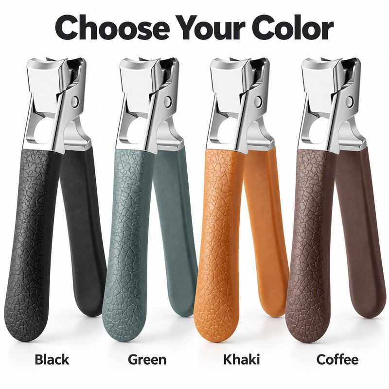 Heavy Duty Thick Toenail Clippers – Wide Jaw Stainless Steel