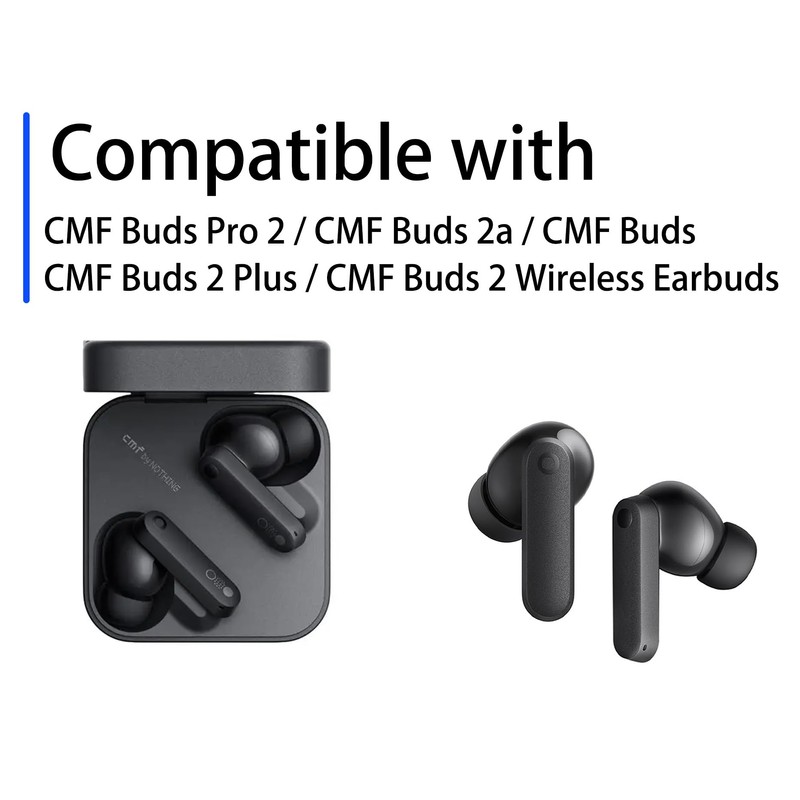 NANLANFAN Replacement Memory Foam Ear Tips for CMF Buds Pro