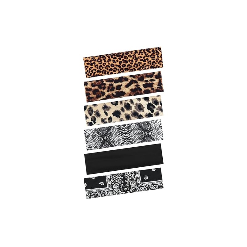 Tumurup Women's Sports Headband, Pack of 6