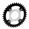 104BCD Electric Bike Chainring and Adapter 38T Aluminum Alloy CNC