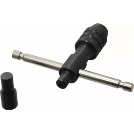 Made in USA 1/4 to 1/2" Tap Capacity, T Handle Tap Wrench 4" Overall Length