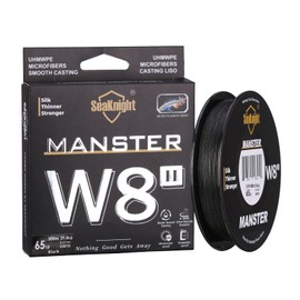 Seaknight W8 II 8 Strands Braided Lines 150M/300M/500M Smooth PE Braid Multifilament Carp Fishing Lines Saltwater for Sea Fishing 15-100LB