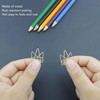 100PCS Metal Crown Paper Clips Multifunctional Rustproof Electroplating Process Prevent