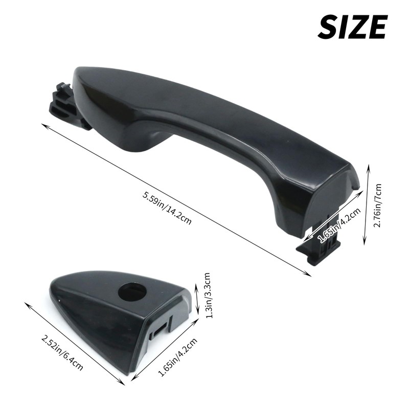 DUZFOREI 6921102902/6921202902 4 Pcs Door Handle, Replacement for Toyota Corolla