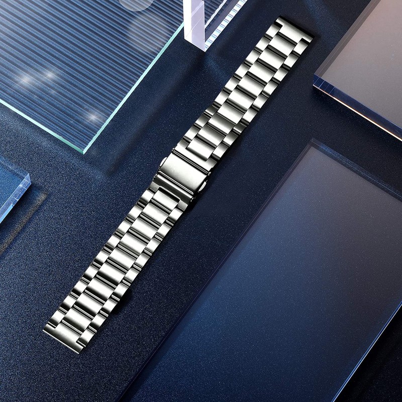 VELULYX Metal Band for Garmin - 20mm Stainless Steel Band