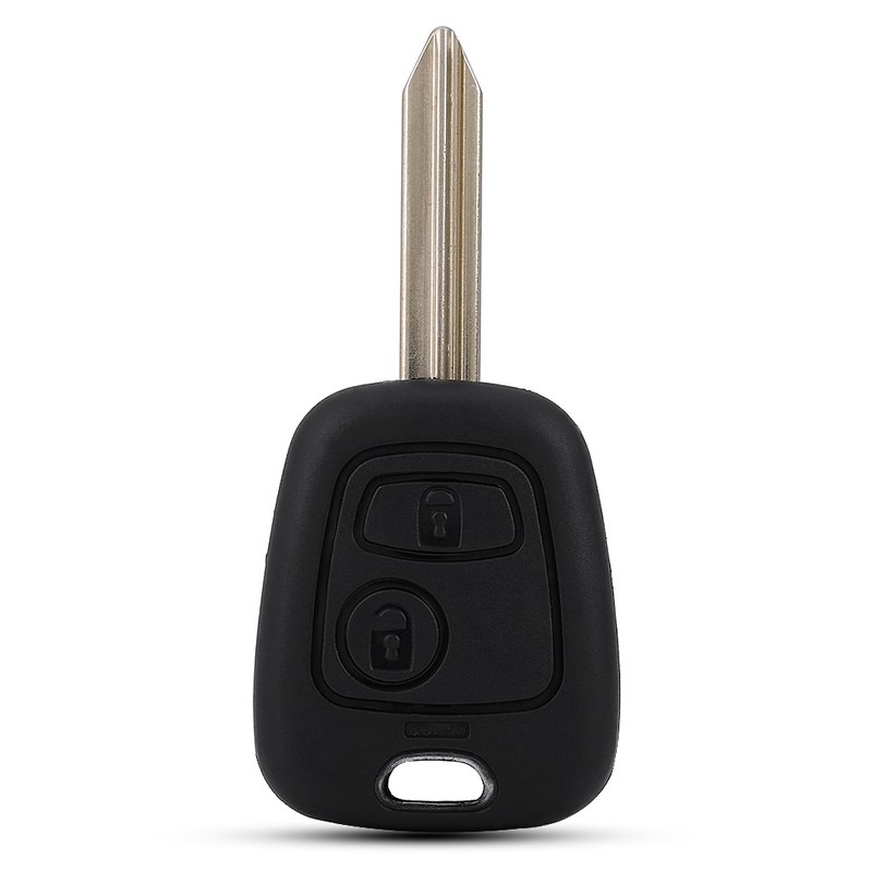 2 Buttons Car Remote Key Fob 433MHz ID46 for Citroen