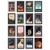 16 Vintage Style Space Postcards