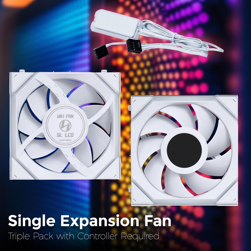 Lian Li UNI FAN SL120 V2 Wireless RGB Gaming Fan