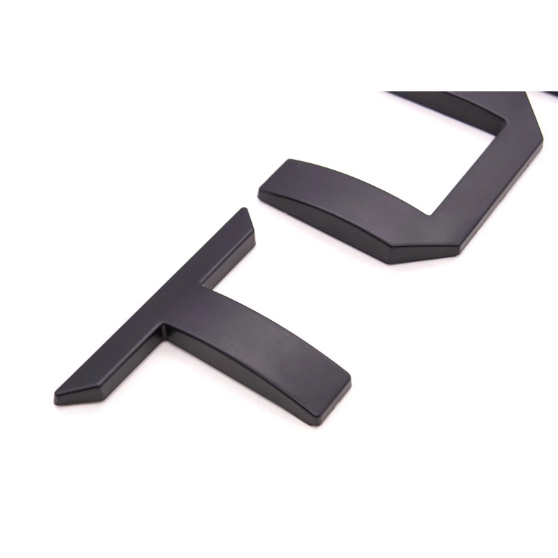 Unbranded Matte Black 3D Raised Layer Tailgate Insert Letters fits