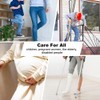 SMONTER Wall Mounted Handrails for Outdoor Stairs, U-Shaped Grab Bars