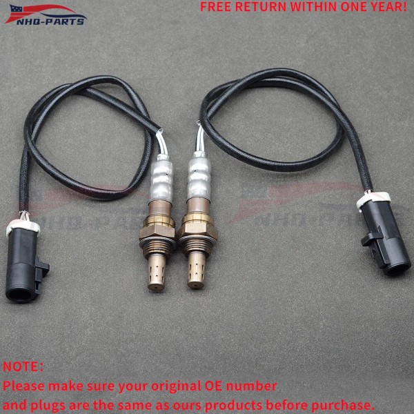 NHQ-PARTS NEW 2PCS Upstream O2 Oxygen Sensor for Ford Pickup