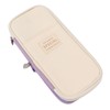 Large Pen Bag Simple Style Canvas Mesh Pockets Pen Slots