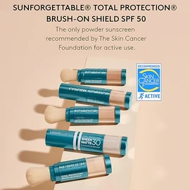 Colorescience Sunforgettable Mineral SPF 50 - Protector solar mineral en polvo con brocha