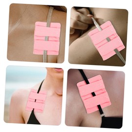 FRCOLOR Post Heart Surgery Belt Cushion Soft Reusable Port Pillow for Female Patient Supplies Gentle Cloth Material Washable Protective Support Pad Pink