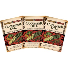 Fusion Flavors Dip Seasoning Mixes (Cucumber Dill 3 Pack)
