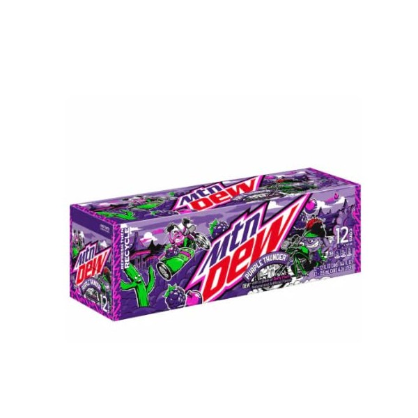 Mountain Dew Purple Thunder 12 oz 12 pk