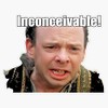 Inconceivable Bumper Sticker Vinyl Decal 5 inches