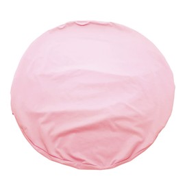 MOGU Bead Cushion, Clear Pink, Diameter 19.7 inches (50 cm), Dream Cushion Touching Clouds Dedicated Cover, Round Shape, Made in Japan