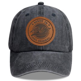 68th Birthday Decorations, Made in 1957 100 Percent Original Hats for Men Women, 68 Year Old Limited Edition Baseball Cap Retirement Gifts Mom Dad