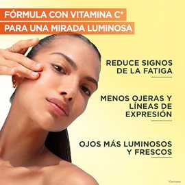 Garnier Express Aclara Crema de Ojos, Reduce Ojeras y Líneas Finas, Mejora la Tez, Ilumina la Piel y Minimiza Manchas, Fórmula con Vitamina C...      