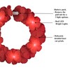 Blinkee Tropical LED Flower Crown Headband - Red Lights -