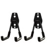 ANCLLO 2 Pack Black Garage Storage Utility Hooks Garage Garden