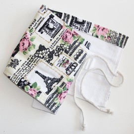 Rolling Pencil Case for Colouring Pencils - Paris 36 Pencil Case Pencil Case for Rolling - Pencil Case Brush Roll Made of Canvas and Cotton - Ideal for Travel, School, Office, Art