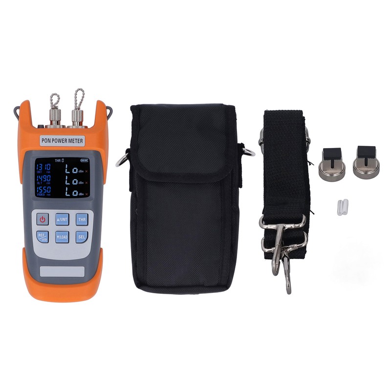 Handheld PON Optical Power Meter Automatic Calibration Threshold Setting ABS