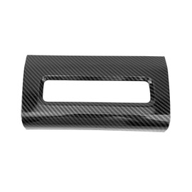 FUEISOF For Hyundai Tucson NX4 2025 Front USB Charging Button Panel Cover Strip (Carbon Fibre)