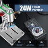 Mini Benchtop Drill Press, Precision Drilling with Variable Speed Control,