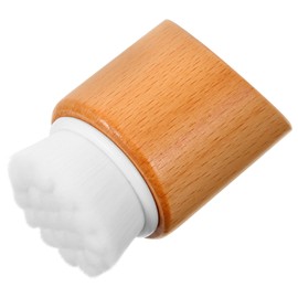 NOLITOY Face Exfoliator Brush Wood Handle Brush for Face Makeup Removal and Exfoliation