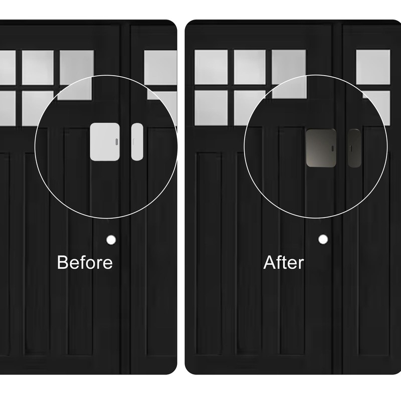 PARTYWONDER Entry Sensor Covers Compatible with SimpliSafe - Black