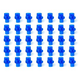 100pcs Mask Training Valves, Training Only, One Way Valve for Training Mask - Separately Packaged -（Blue）