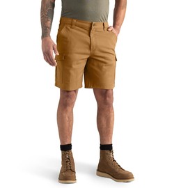 Carhartt Men's 106984 Rugged Flex® Relaxed Fit 9" Canvas Cargo Work Short 34 Carhartt Brown