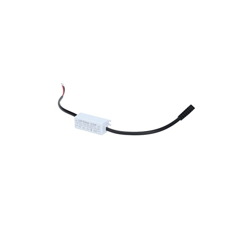 LED Driver (1X1W) Constant Current 300mA Input AC85-265V Output 2-4VDC