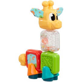 Ginny the Giraffe | 7-Piece Sensory, Modular Playset for Enhancing Toddler's Cognitive and Motor Skills | For Ages 3 Months+