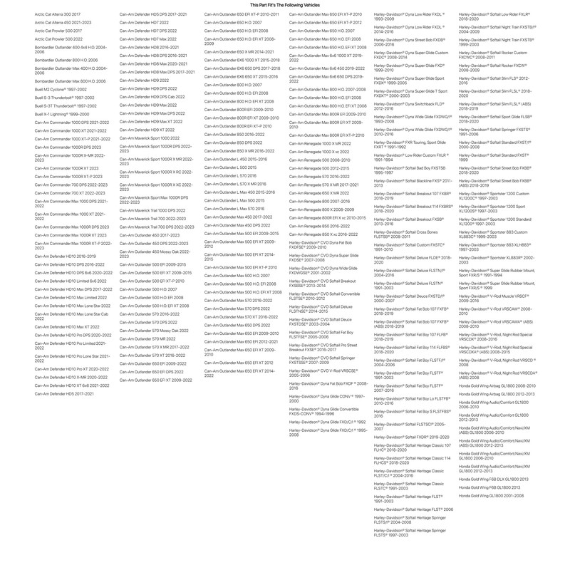 Yuasa YUAM320BS YTX20L-BS Maintenance Free AGM Battery with Acid pack